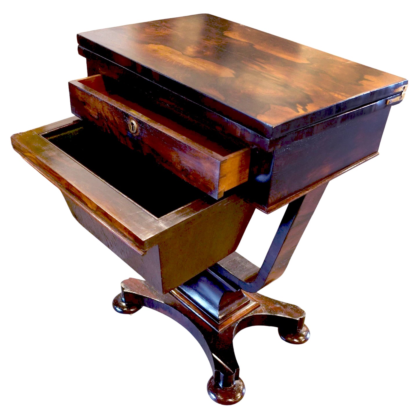Antique gaming table for sophisticated men