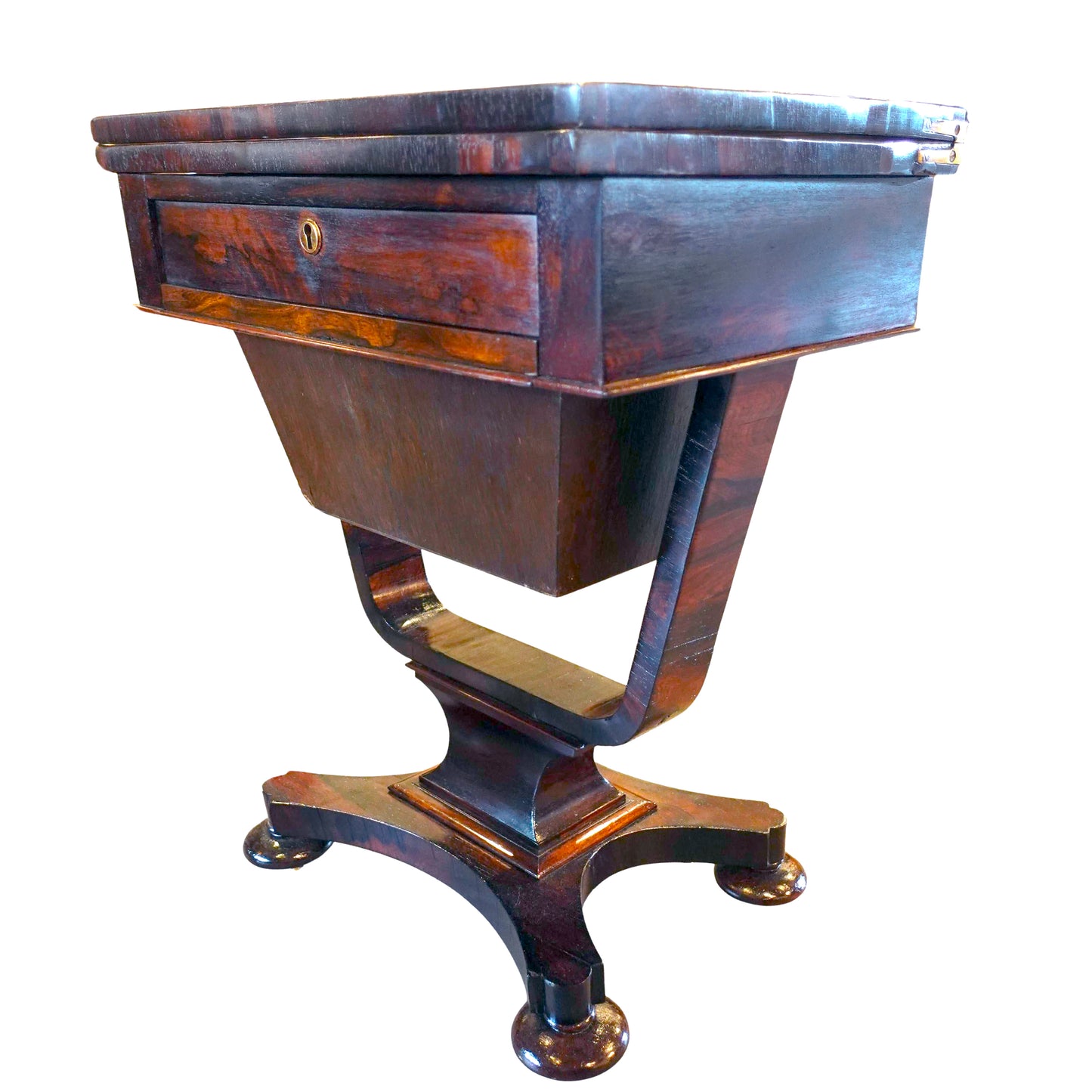 Male lifestyle antique gaming table