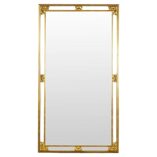 High Quality Large Vintage Giltwood Floor or Wall Mirror by Deknudt