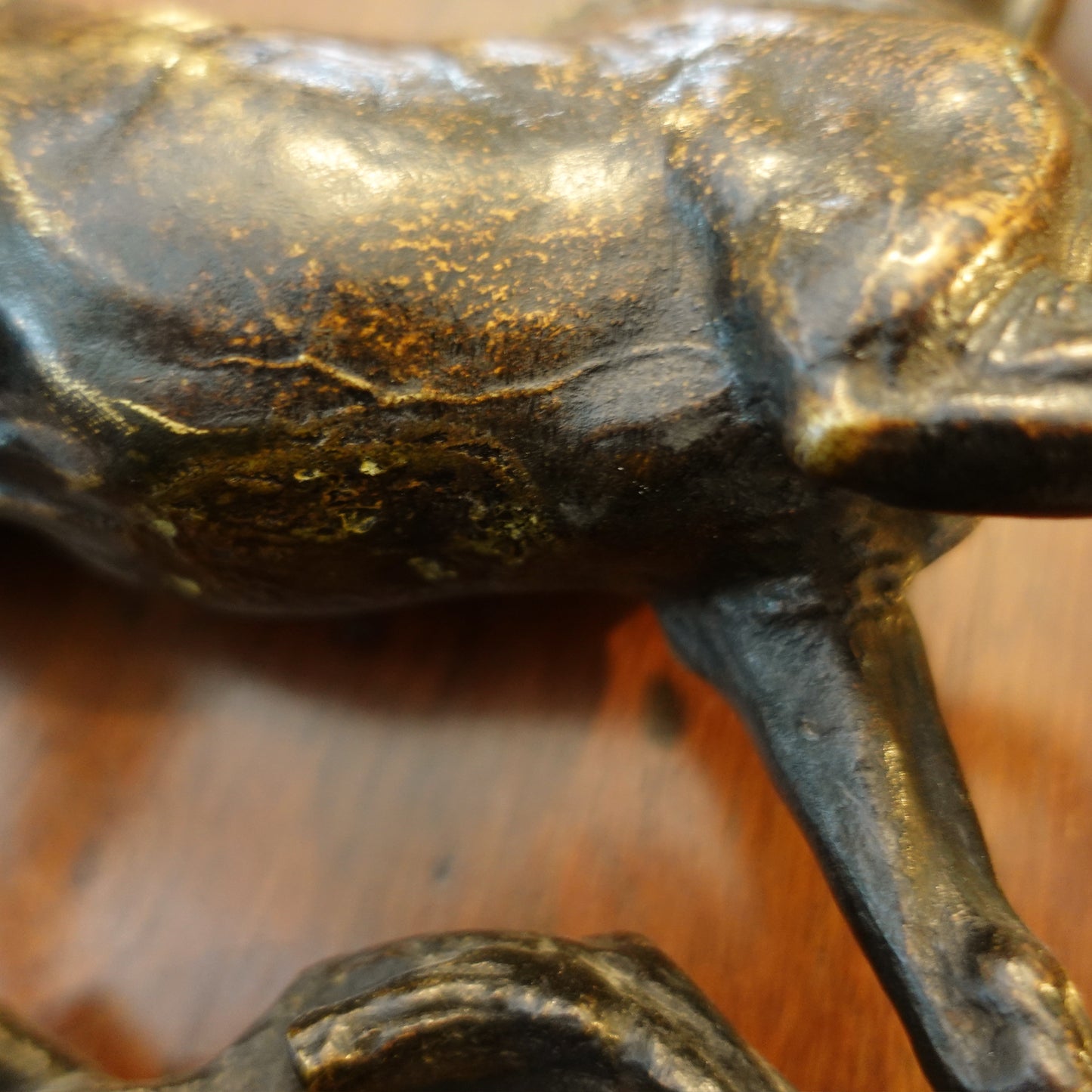 Bronze sculpture of a Persian Stallion by Jules Moigniez