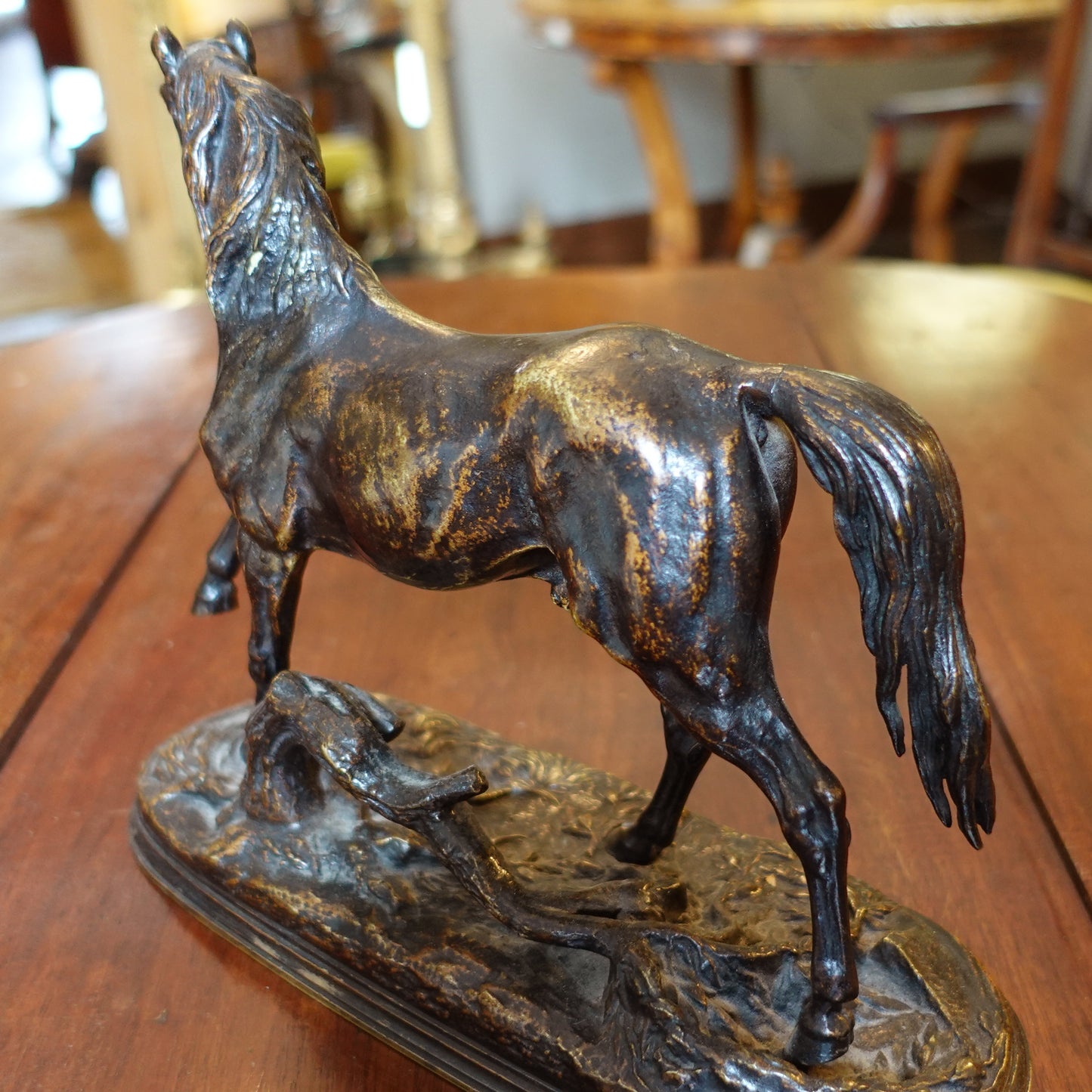 Antique and vintage bronze horse statues for sale