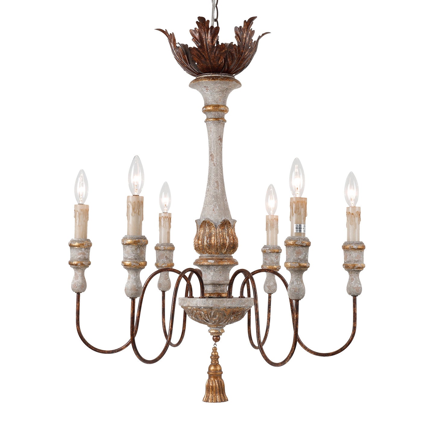 Calandra Chandelier by Terracotta Designs