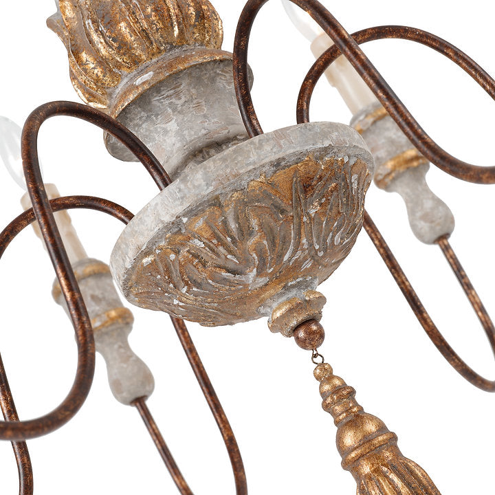 Calandra Chandelier by Terracotta Designs