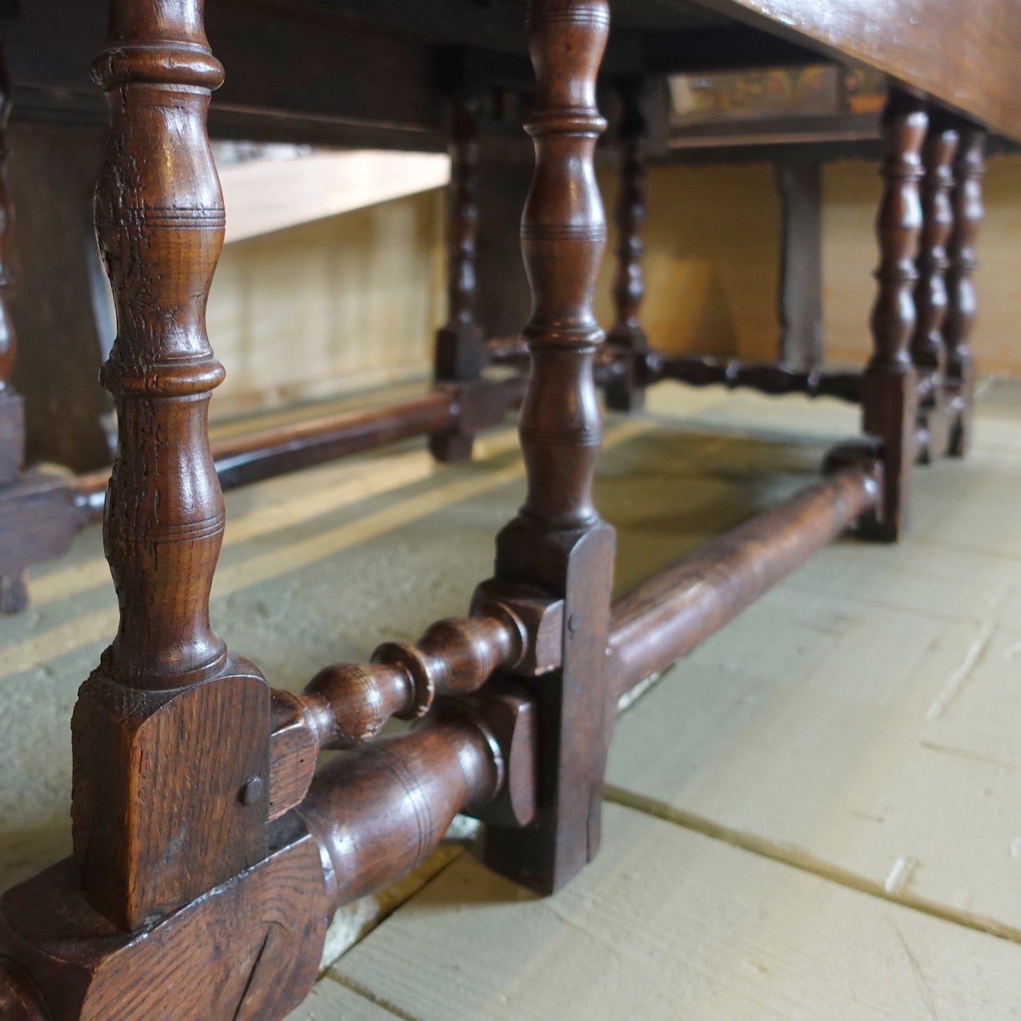 Old World Antique English Tavern Table for sale