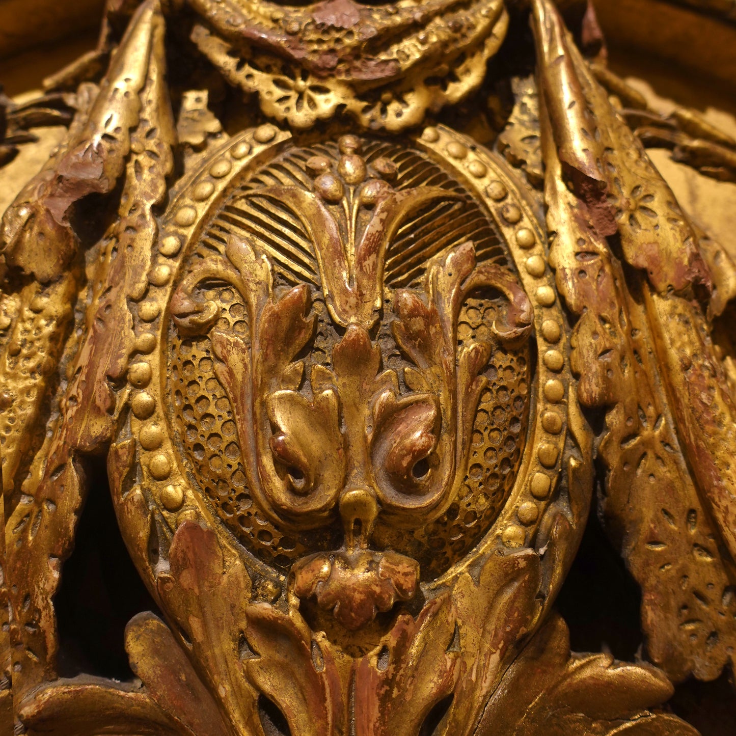 Monumental Late 18th century Antique French Giltwood Frame