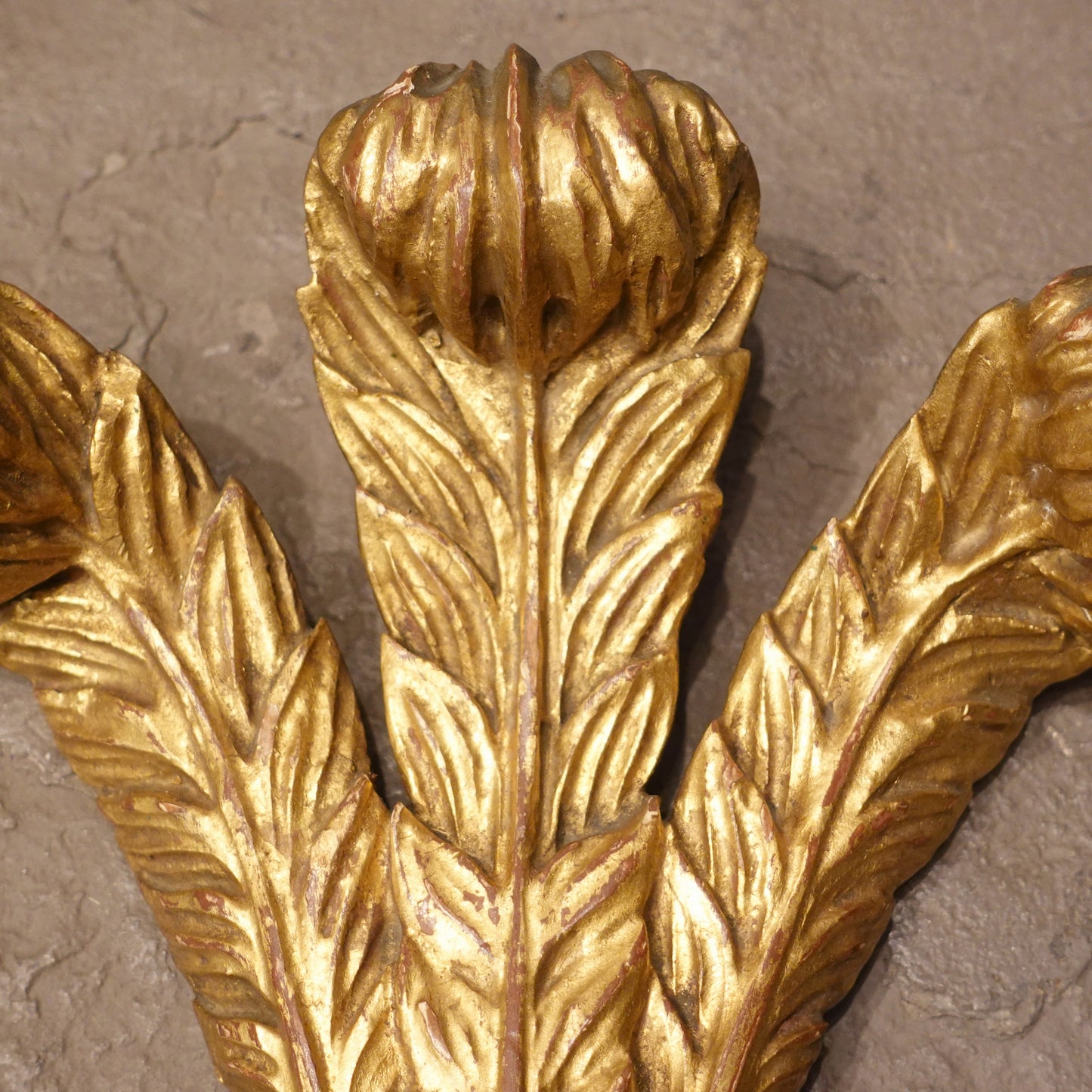Two-Candle Giltwood Wall Sconces for European style interiors