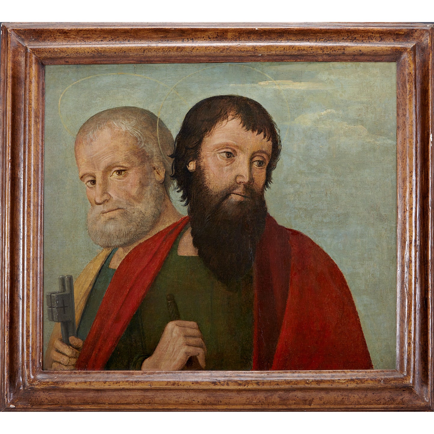 Two early Venetian panel paintings Attributed to Girolamo da Santacroce or his ambit