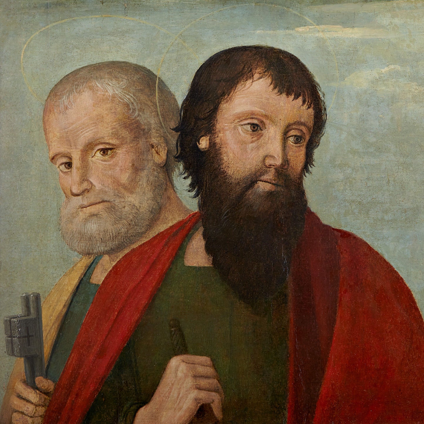 Two early Venetian panel paintings Attributed to Girolamo da Santacroce or his ambit