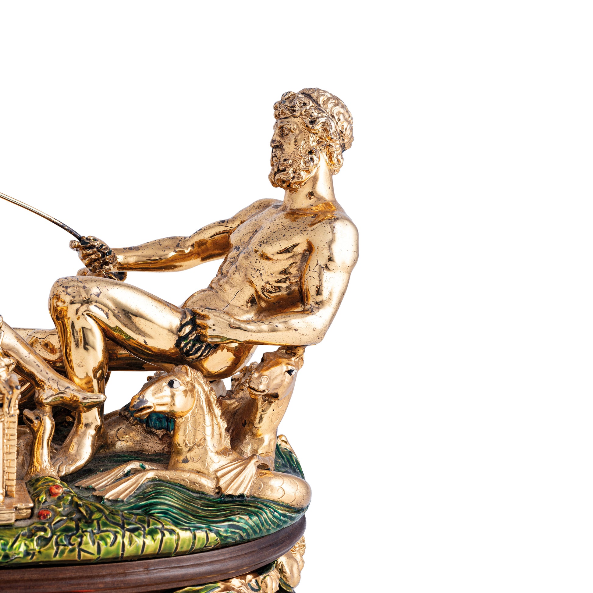 Rare replica of Benvenuto Cellini’s Renaissance Salt Cellar for Francis I