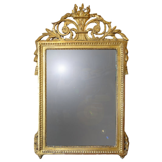 19th century Swedish Giltwood Mirror