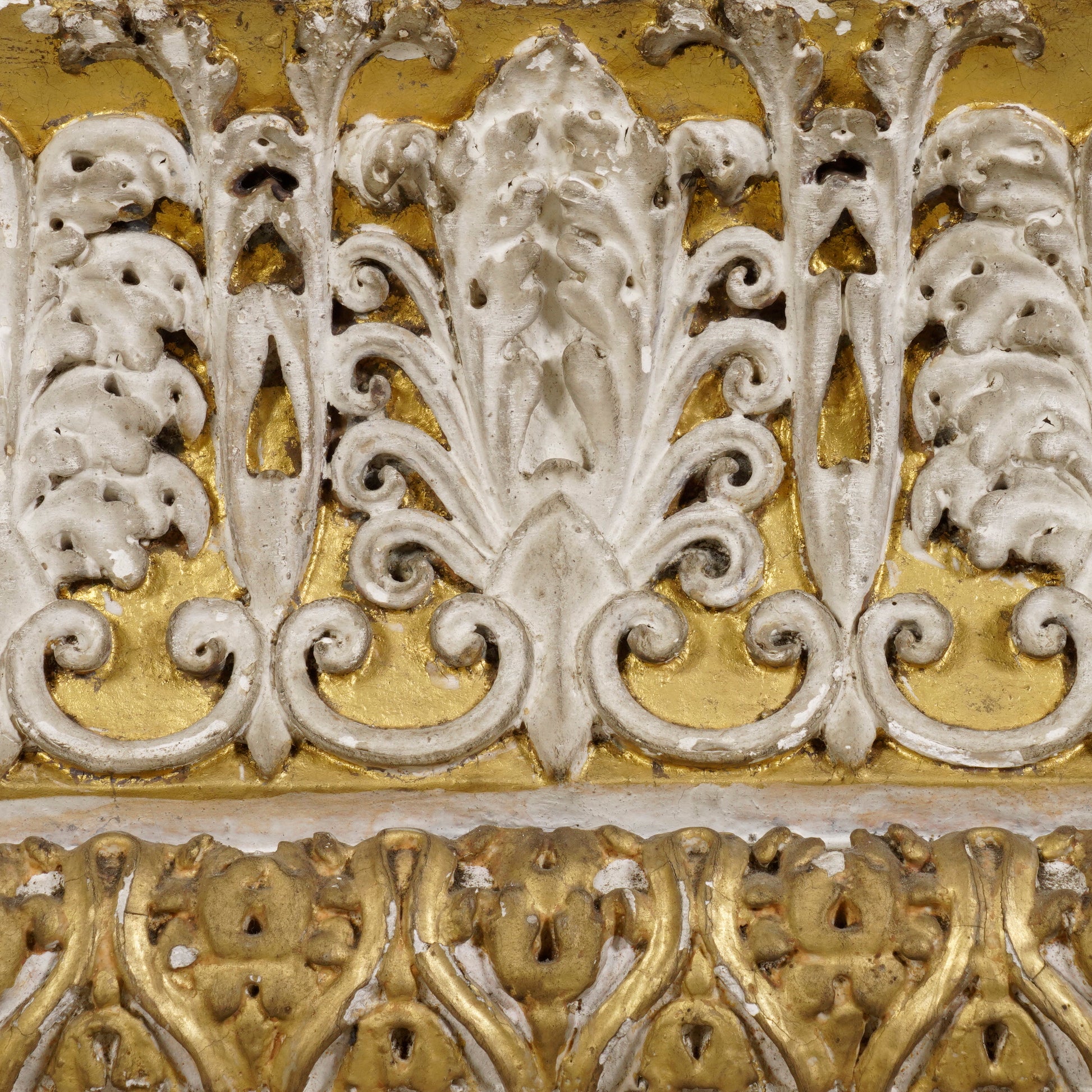 Architectural restoration hardware art display fragments