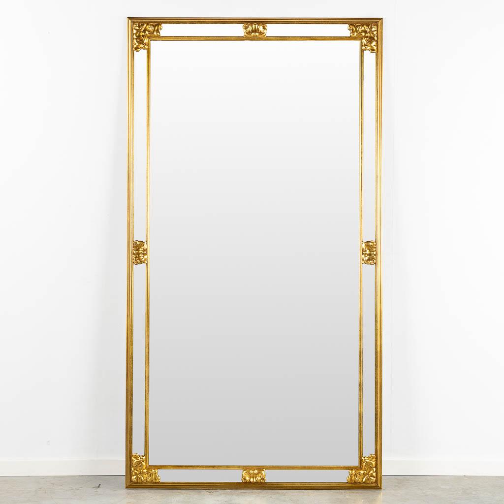 High Quality Large Vintage Giltwood Floor or Wall Mirror by Deknudt