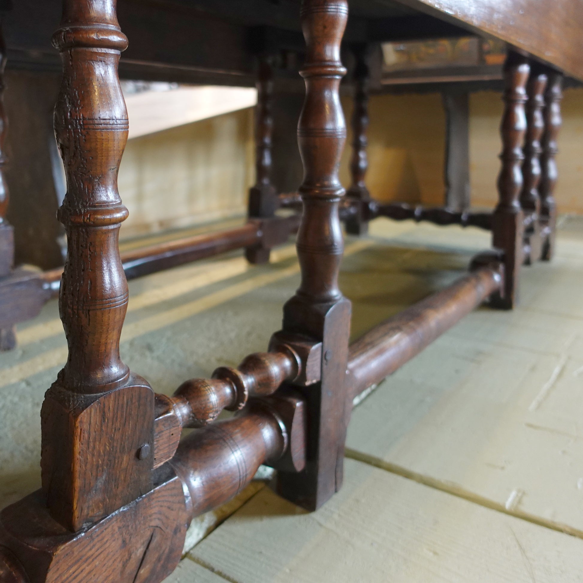 Old World Antique English Tavern Table for sale