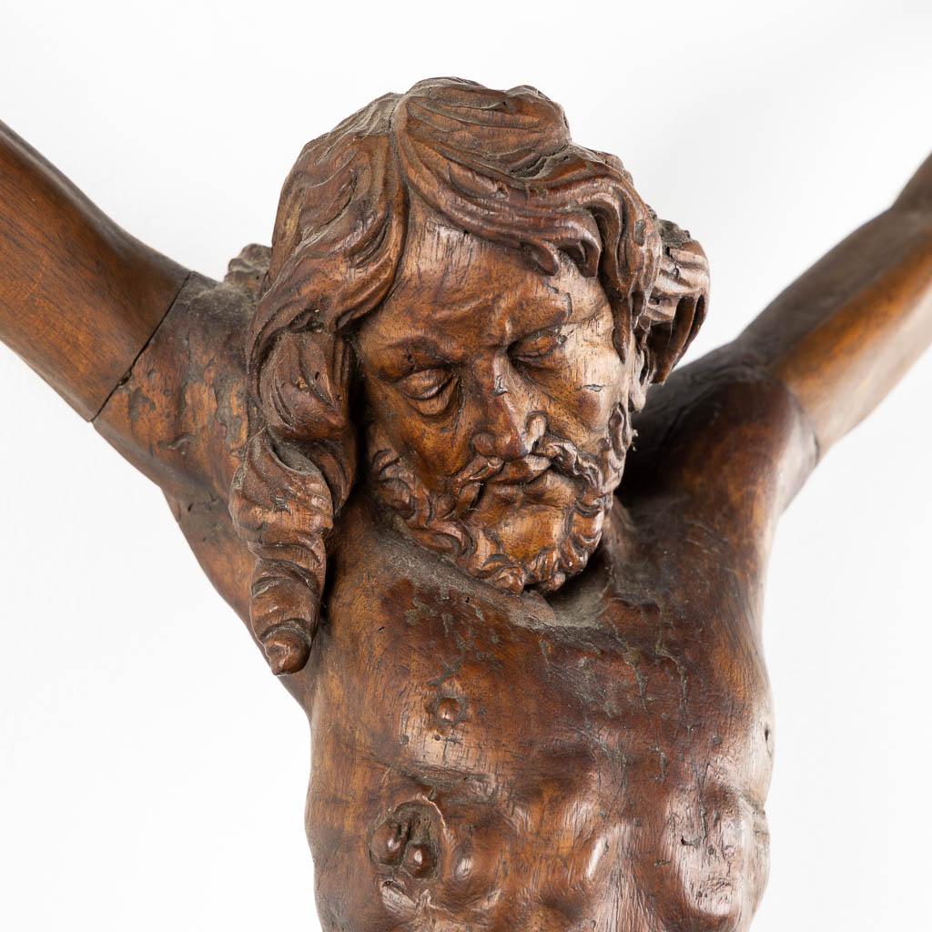 A Primitive Wooden 17th century Baroque Flemish Corpus of Christ